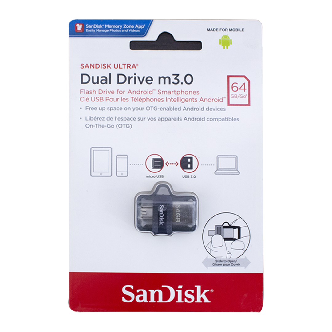 Sandisk USB flash drive 3.0 Duo OTG 1pc