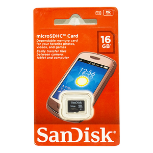 SanDisk memory card 16GB