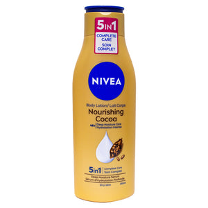 Nivea body lotion, nourishing cocoa 250ml