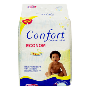 Comfort economical baby diapers L 42 pcs