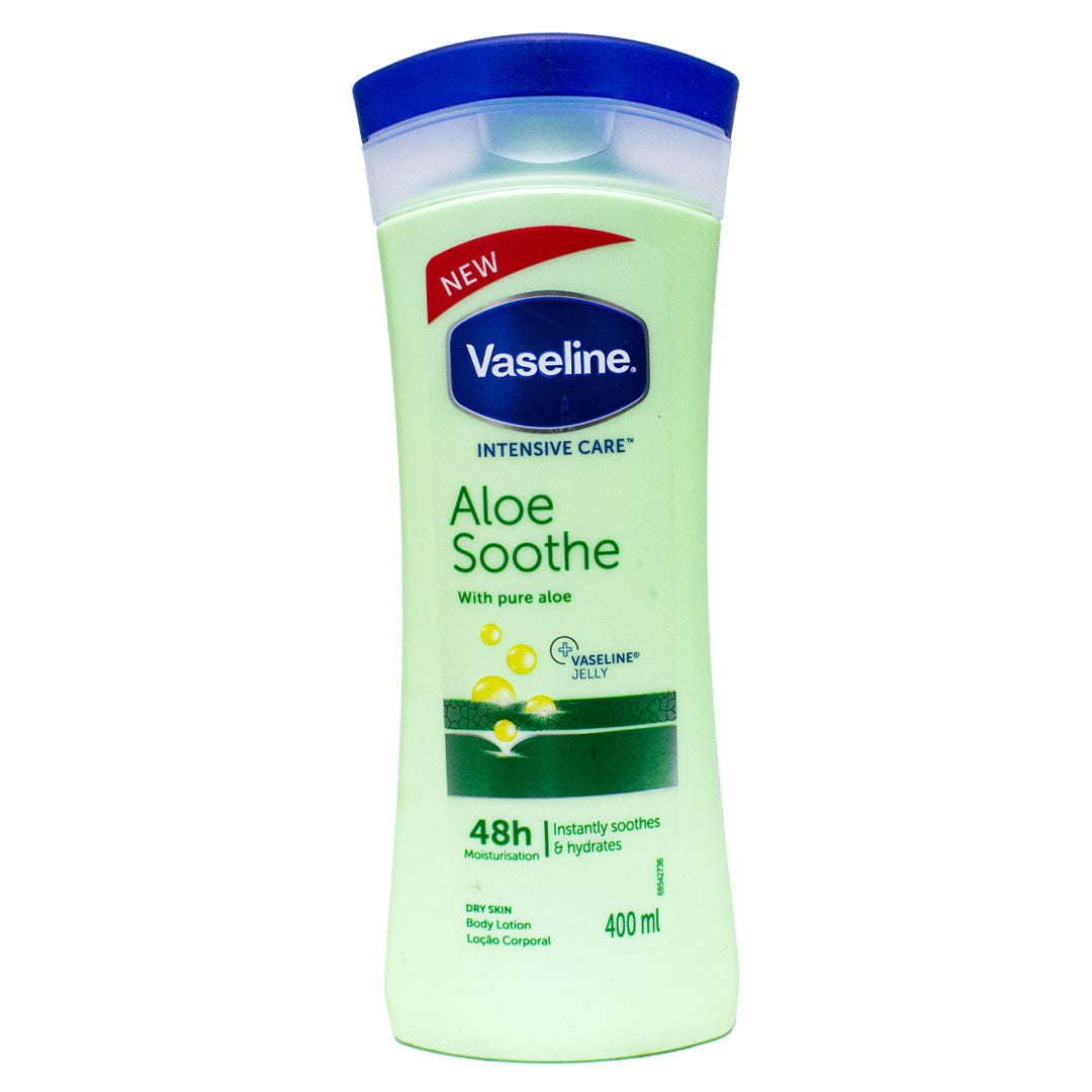 Vaseline lotion for men, aloe vera 48h 400ml