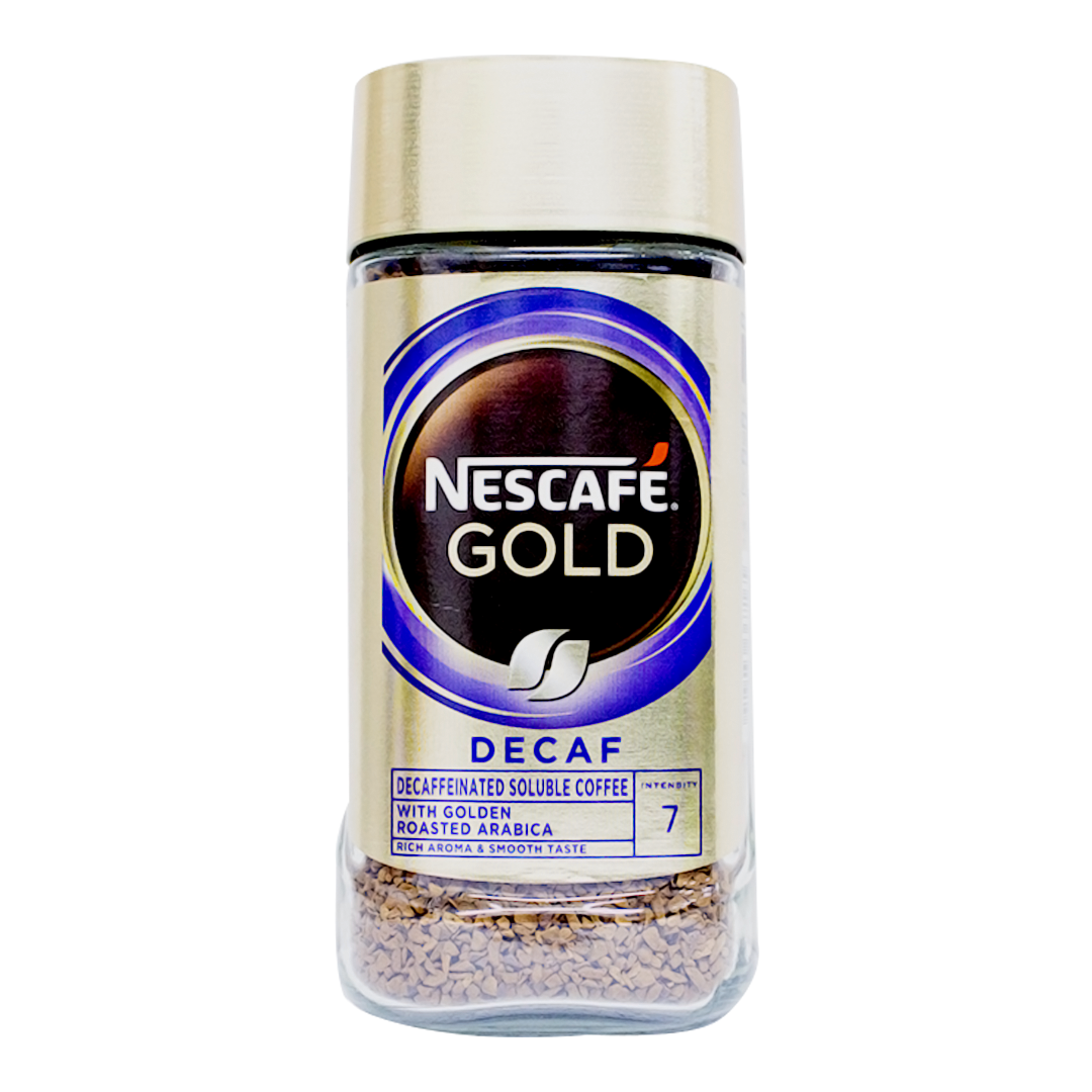 Nescafe gold decaf coffee rich & smooth 200g