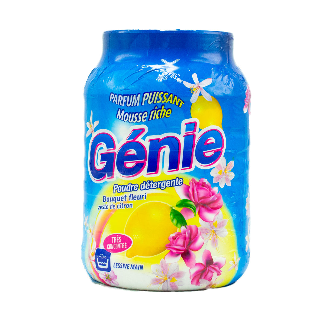 Genie powdered detergent bouquet flower powerful scent rich foam 1.2kg