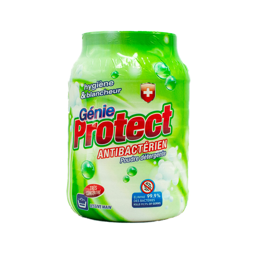 Genie Protect powdered detergent antibacterial hygiene & brightening 1.2kg
