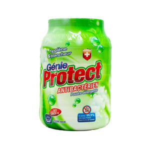 Genie Protect powdered detergent antibacterial hygiene & brightening 1.2kg