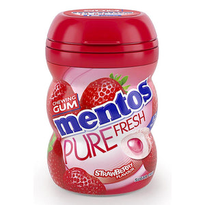 Mentos chewing gum pure fresh strawberry sugar-free 31.5g