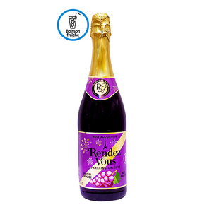 Rendez-Vous Non-Alcoholic Sparkling Red Grape Wine 750ml