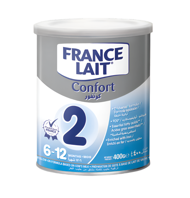 France milk confort 2 for children 6-12 months 400g