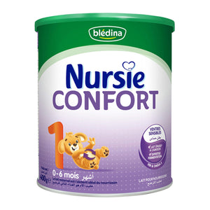 Nursie confort No1 infant milk 0 to 6 months 400g
