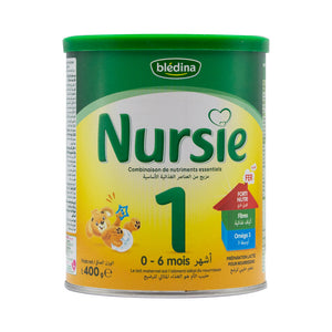 Nursie No1 infant milk 0 to 6 months 400g