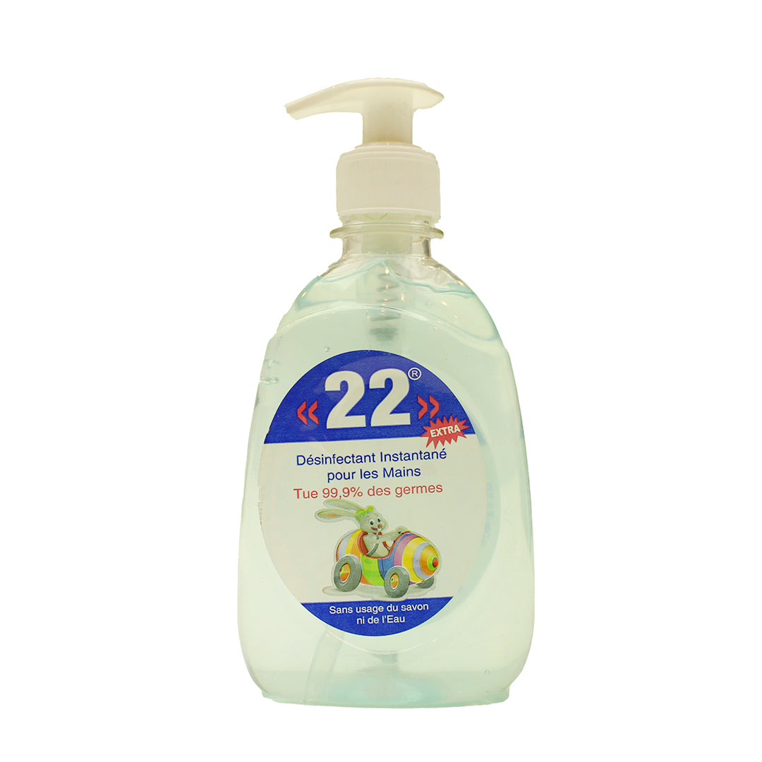 22 instant hand disinfectant extra 300ml