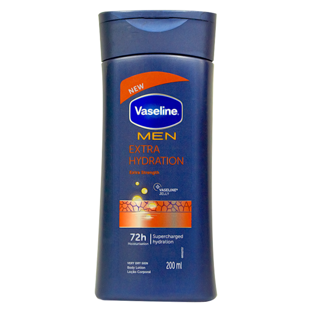 Vaseline extra strength lotion for men 200ml
