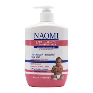 Naomi calming and cleansing baby milk pink 500ml