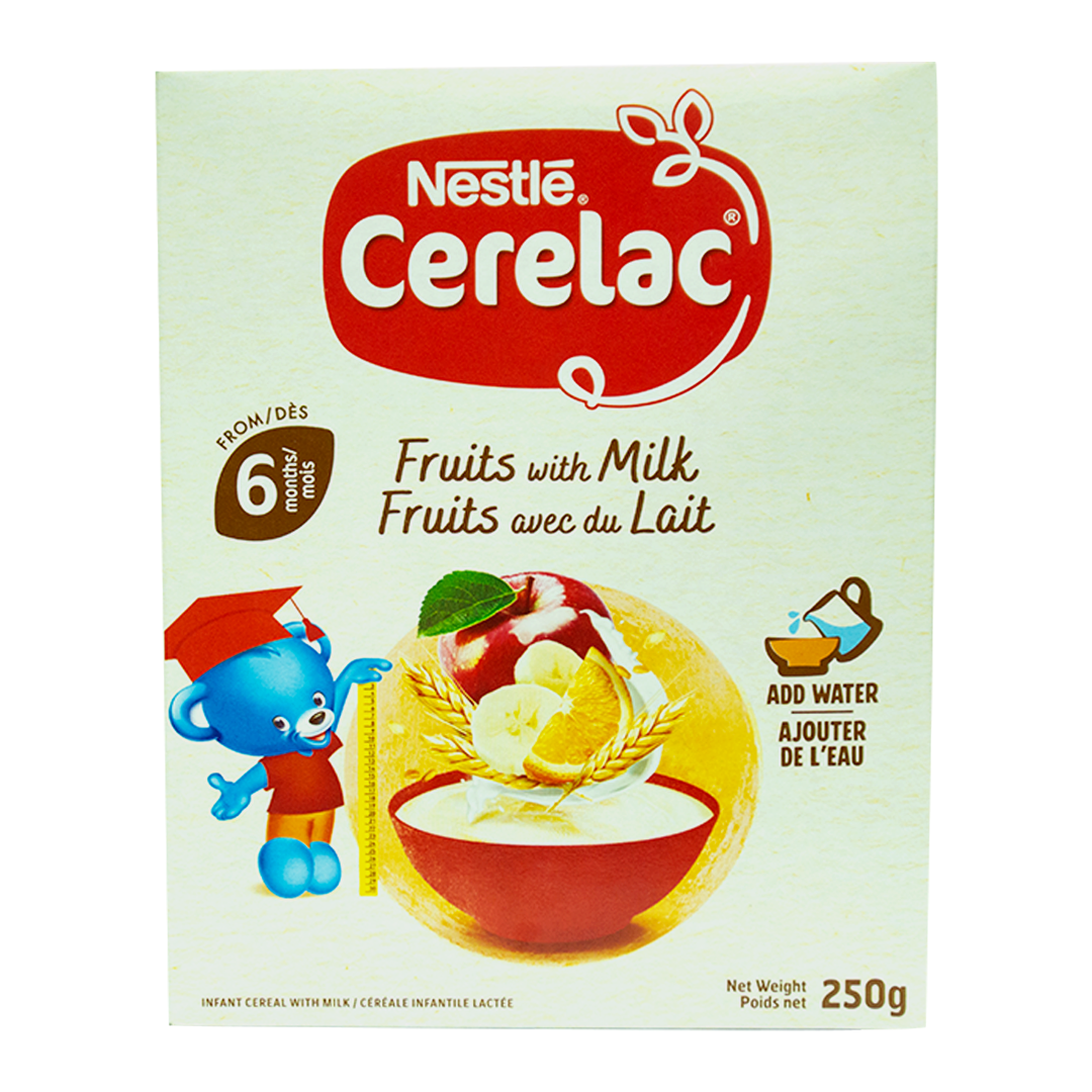 Cerelac Nestle baby cereals with mixed fruits 6 months 250g