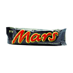 Mars chocolate bar 51g