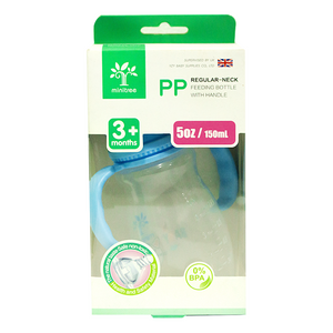 Minitree plastic baby bottle 3+ months 150ml