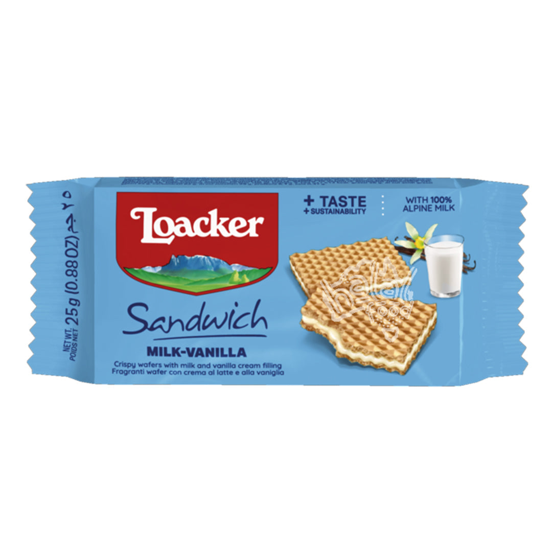 Locker vanilla milk sandwich waffle 25g
