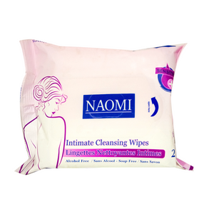 Naomi intimate cleansing wipes 20 pcs