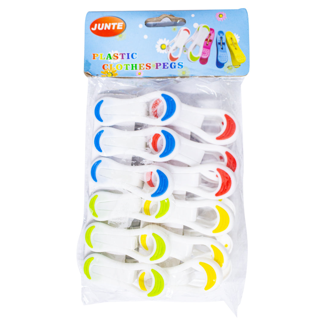 Junta plastic clothespins 12 pieces