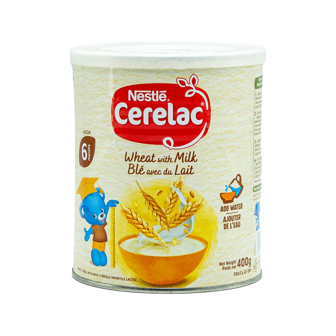 Cerelac Nestle baby cereals with wheat and milk from 6 months and up 400g