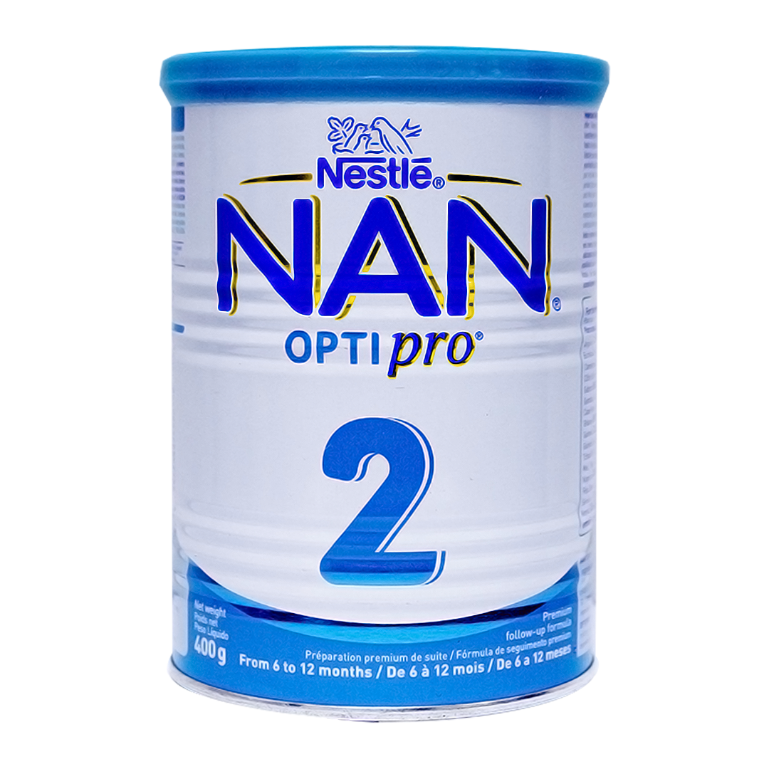 Nan 2 Nestle children's milk opti pro from 6 to 12 months 400g