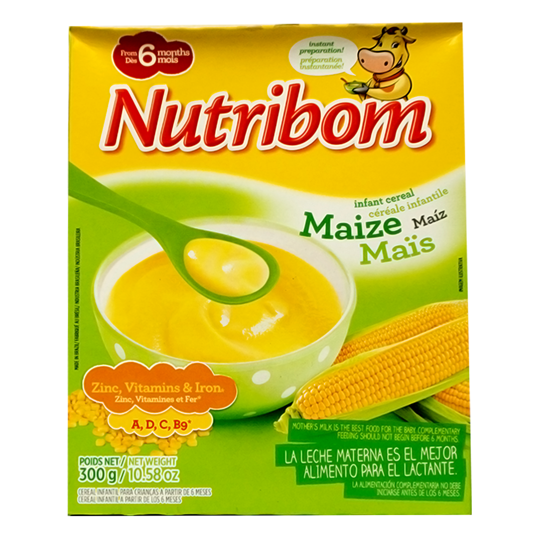 Nutribom instant porridge corn 350g