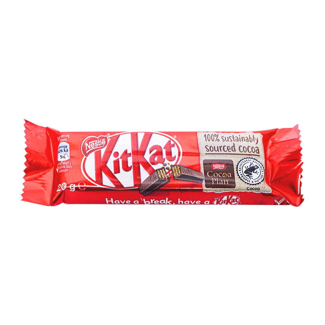 Chocolate kit kat milk & cocoa 20gm