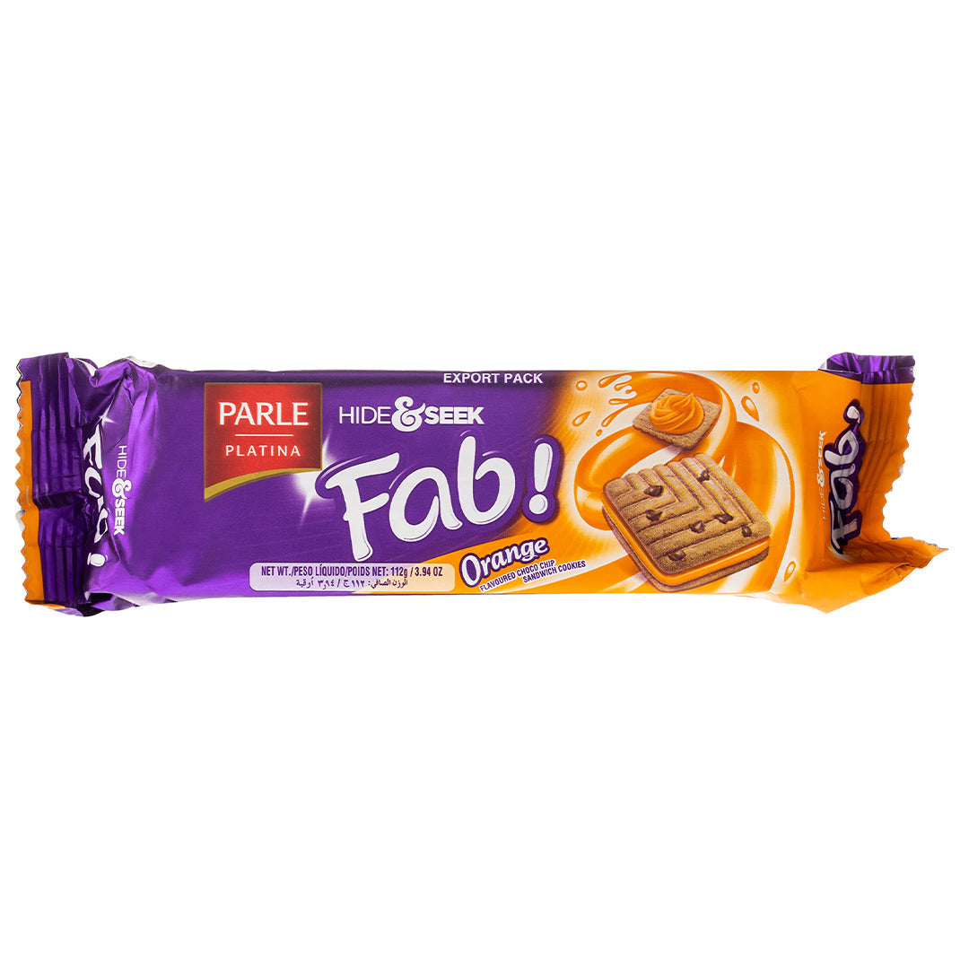Parle Fab orange biscuits 112g