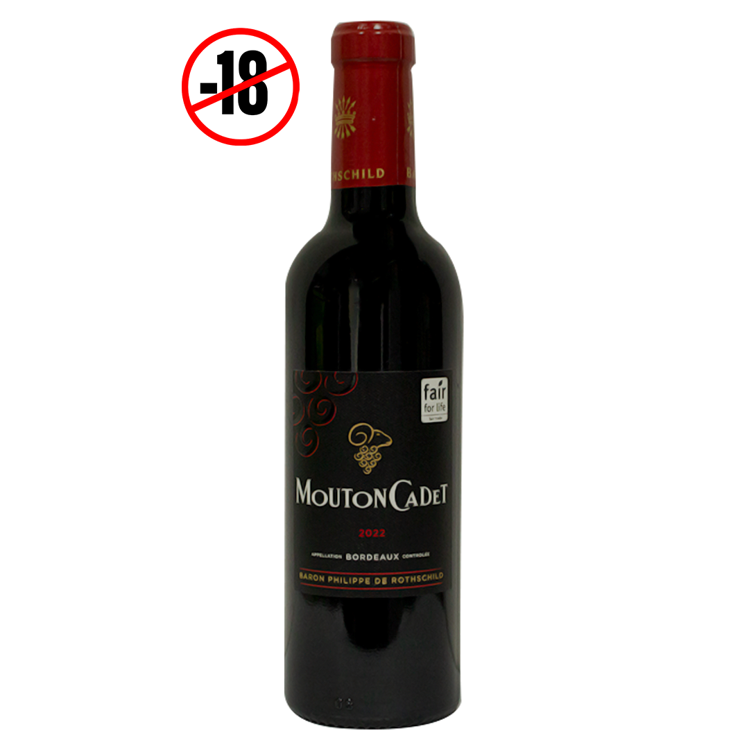 Mouton Cadet Bordeaux red wine 13.5% 375ml