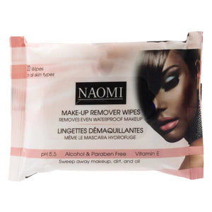 Naomi makeup removal wipes 20 pieces