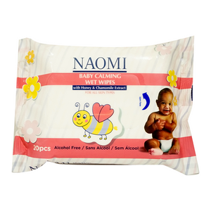 Naomi lingettes bebe apaisantes 20pcs