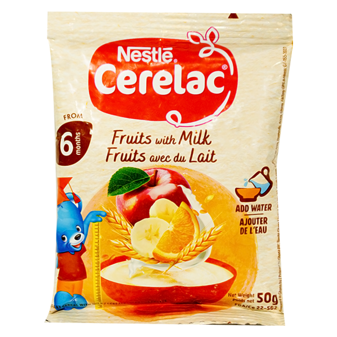 Nestle Cerelac milk 3 fruits 50g