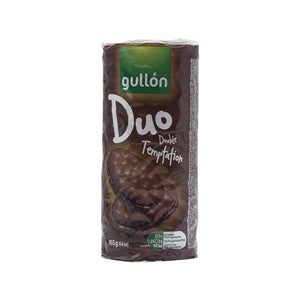 Gullon duo double temptation biscuits 165g