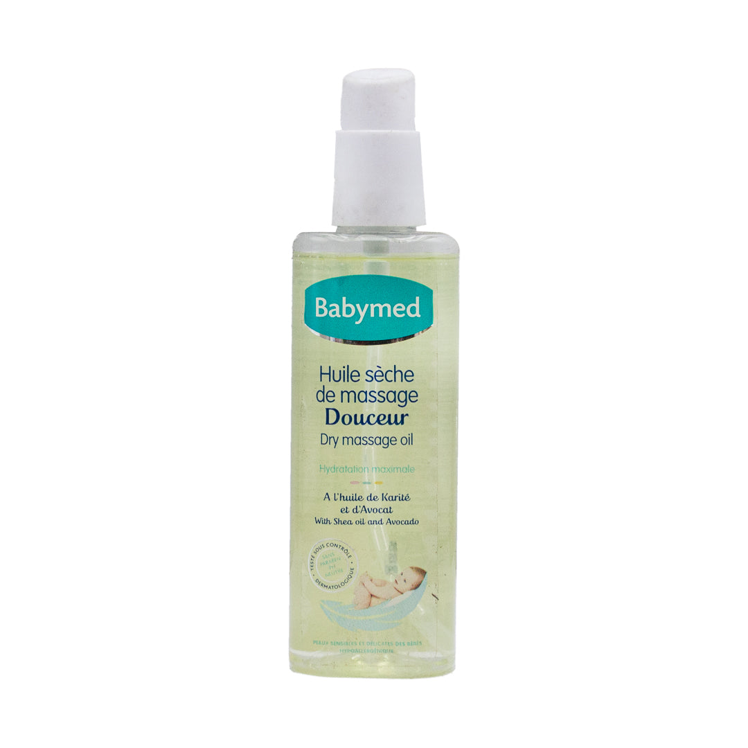 Babymed dry massage oil shea and avocado 100ml