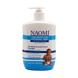 Naomi blue natural cleansing and protective baby lotion 500ml