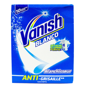 Vanish anti-greying soap sachets 10 sachets 400g