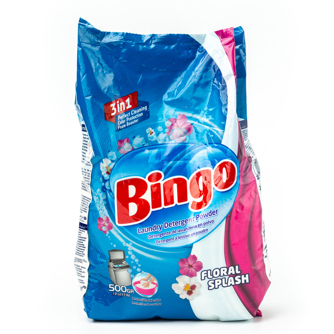 Bingo detergent color splash floral protection 500g
