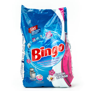 Bingo detergent color splash floral protection 500g