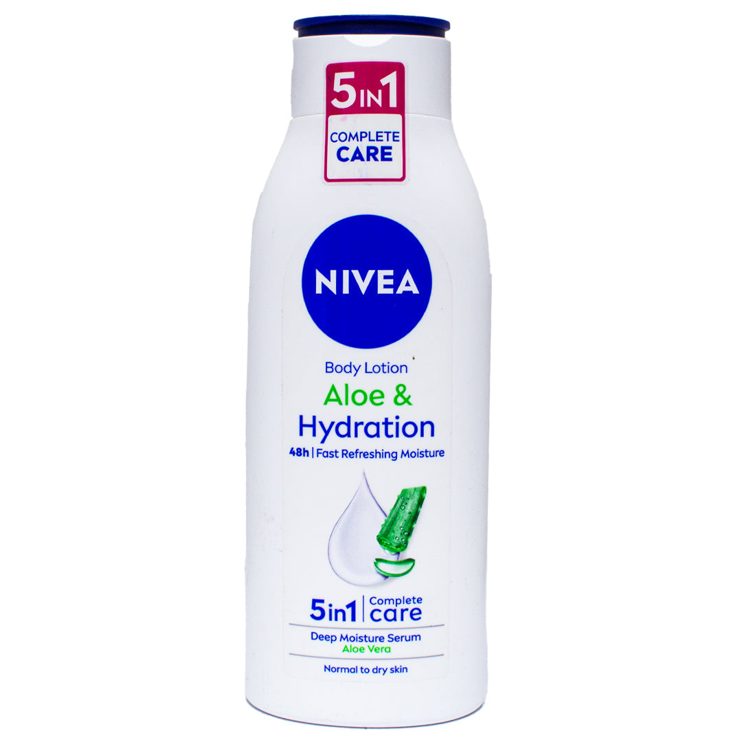 Nivea body lotion aloe complete protection hydration 400ml