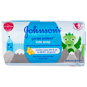 Johnson's kids soap gentle protection with honey and green tea 175g