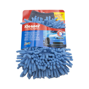 Kleaner chenille glove 2-in-1