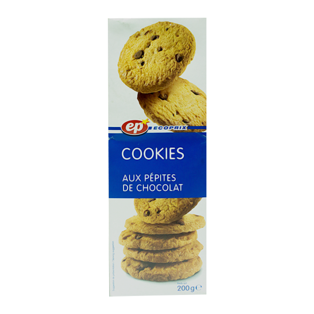Ecoprix chocolate chip cookies 200g