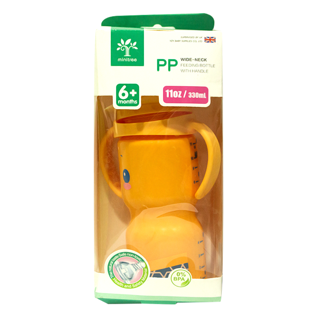 Minitree large baby bottle 6+ months 330ml