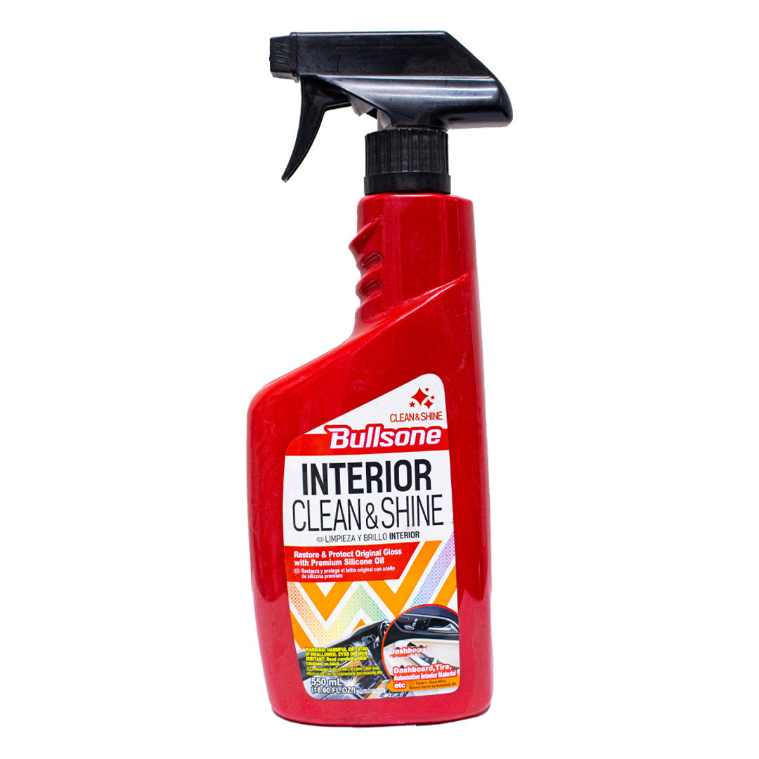 Bullsone vehicle interior cleaner bright and clean 550ml