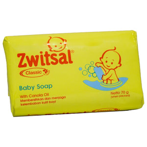 Zwitsal classic baby soap with canola oil 70g