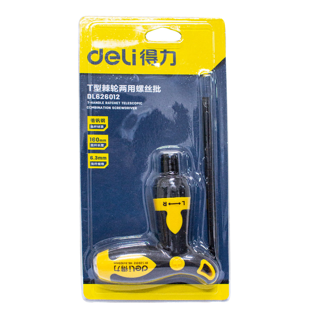 Deli telescopic T-handle ratchet 1 piece