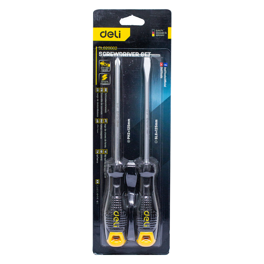 Deli screwdriver ph2x125mm 1 piece