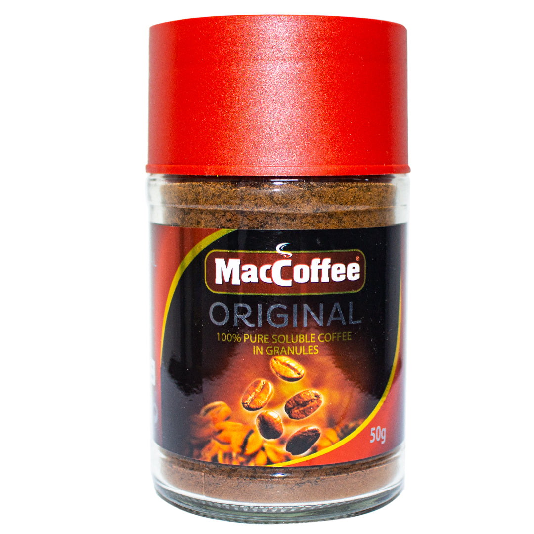 MacCoffee original 100% pure and soluble Livanto coffee 50g