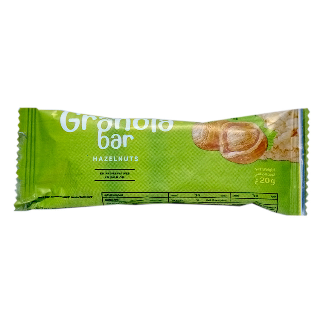 Weepop's Granola Bar with Hazelnuts 20g