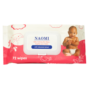 Naomi soothing baby wipes 72 pcs